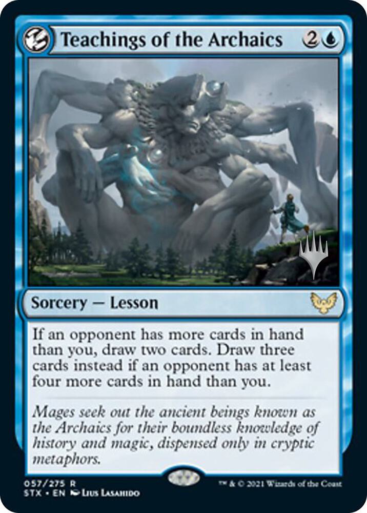 Teachings of the Archaics 57 card from Promo Pack: Strixhaven