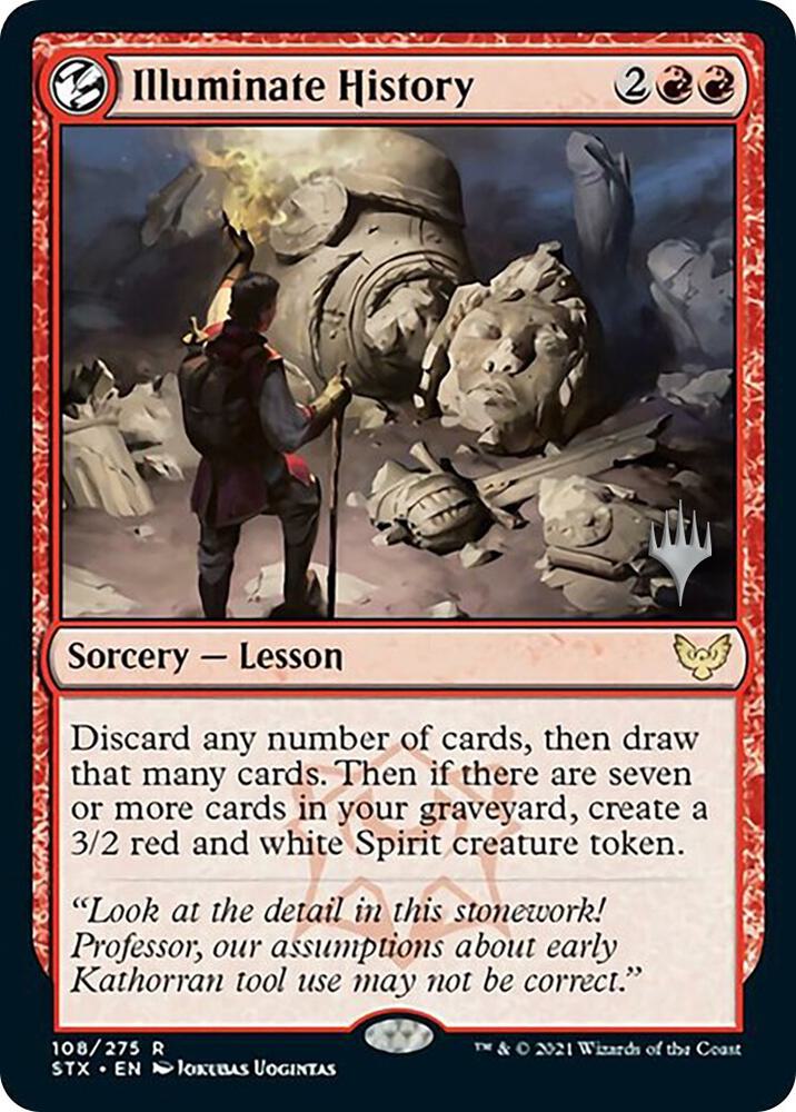 Illuminate History 108 card from Promo Pack: Strixhaven