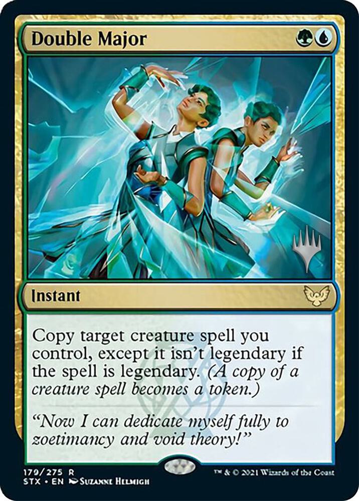 Double Major 179 card from Promo Pack: Strixhaven