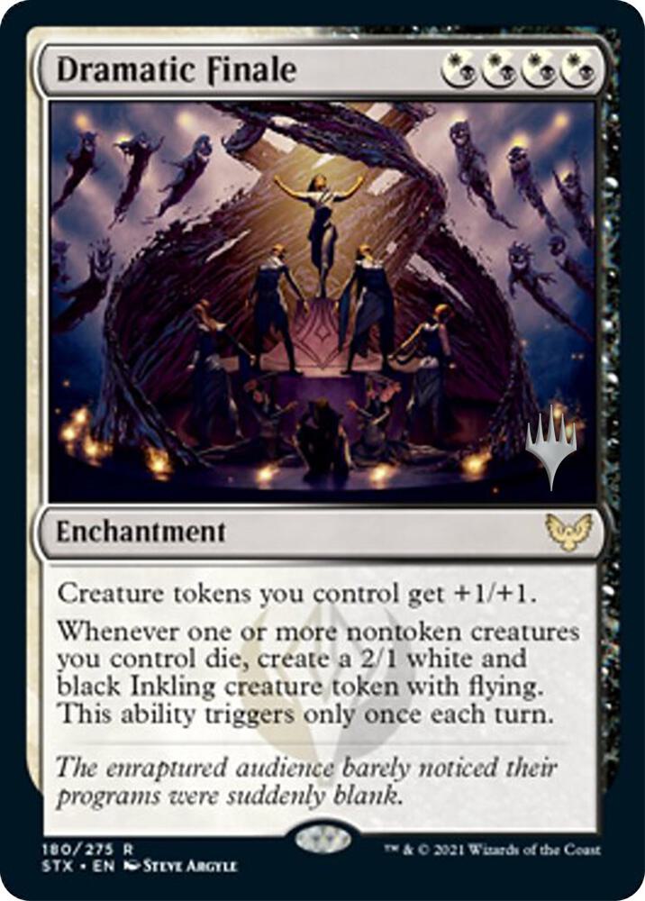 Dramatic Finale 180 card from Promo Pack: Strixhaven