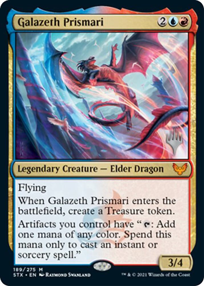 Galazeth Prismari 189 card from Promo Pack: Strixhaven