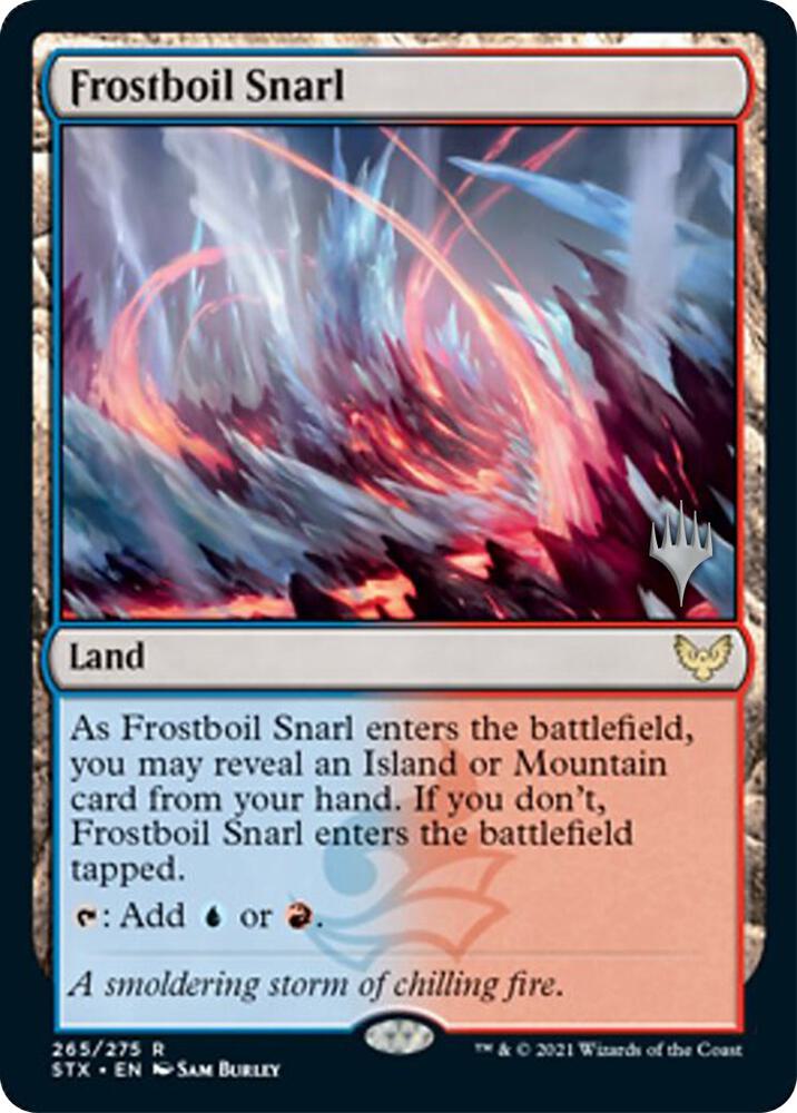 Frostboil Snarl 265 card from Promo Pack: Strixhaven