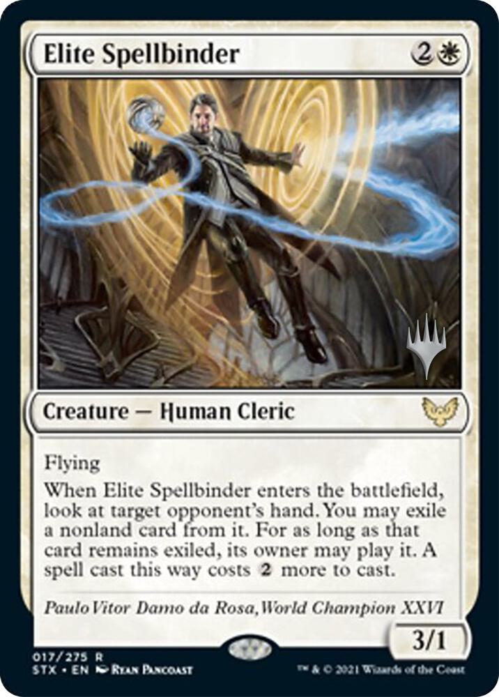 Elite Spellbinder 17 card from Promo Pack: Strixhaven