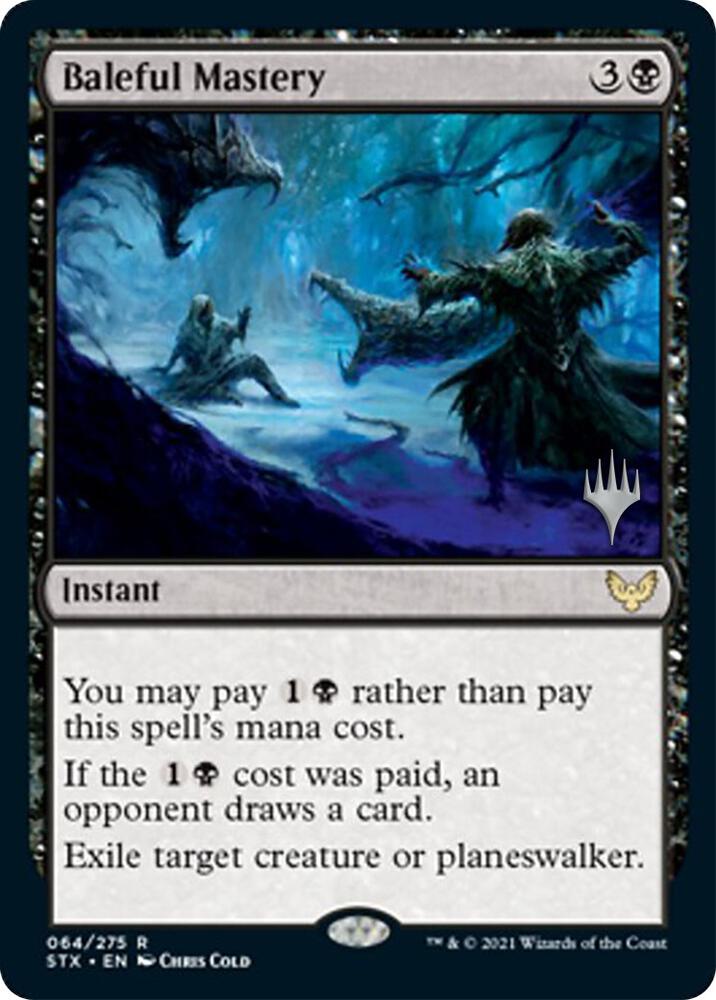 Baleful Mastery 64 card from Promo Pack: Strixhaven