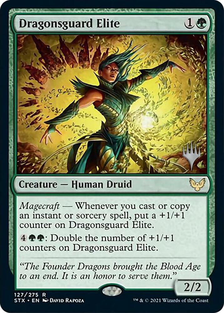 Dragonsguard Elite 127 card from Promo Pack: Strixhaven