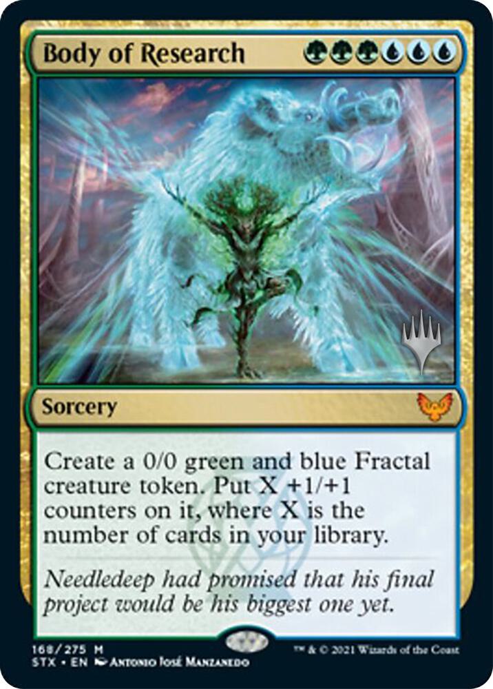 Body of Research 168 card from Promo Pack: Strixhaven
