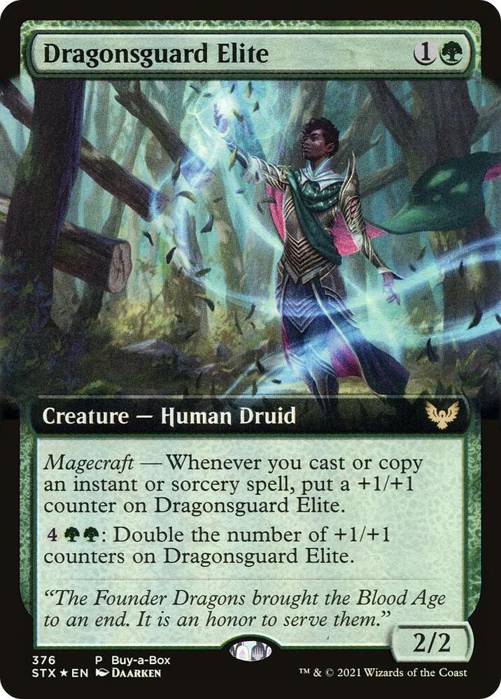 Dragonsguard Elite 376 card from Buy-A-Box Promos