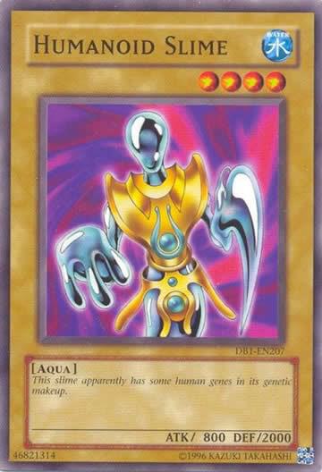 Humanoid Slime DB1-EN207 card from Dark Beginning 1