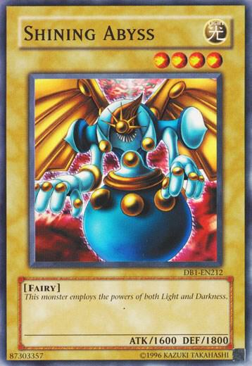 Shining Abyss DB1-EN212 card from Dark Beginning 1
