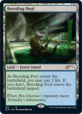 Breeding Pool 132 card from Secret Lair Drop Series