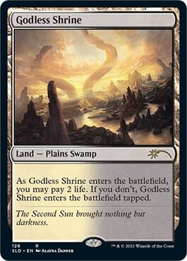 Godless Shrine 128 card from Secret Lair Drop Series