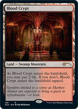 Blood Crypt 125 card from Secret Lair Drop Series