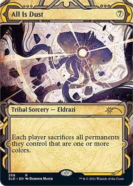 All Is Dust 268 card from Secret Lair Drop Series