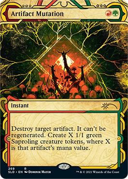 Artifact Mutation 269 card from Secret Lair Drop Series