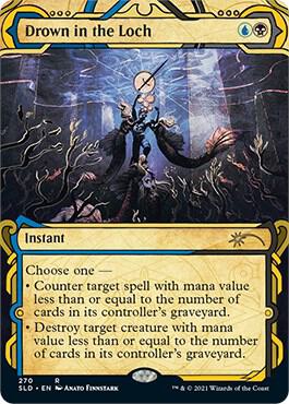 Drown in the Loch 270 card from Secret Lair Drop Series