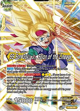 Son Goku Jr. // SS Son Goku Jr., Scion of the Lineage P-290 card from Promotion Cards