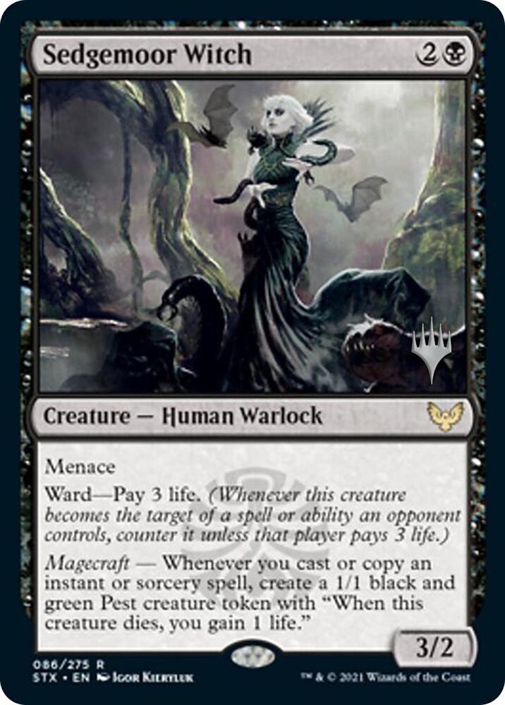 Sedgemoor Witch 86 card from Promo Pack: Strixhaven