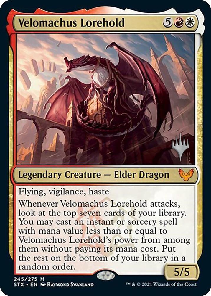 Velomachus Lorehold 245 card from Promo Pack: Strixhaven