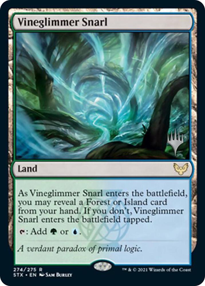 Vineglimmer Snarl 274 card from Promo Pack: Strixhaven