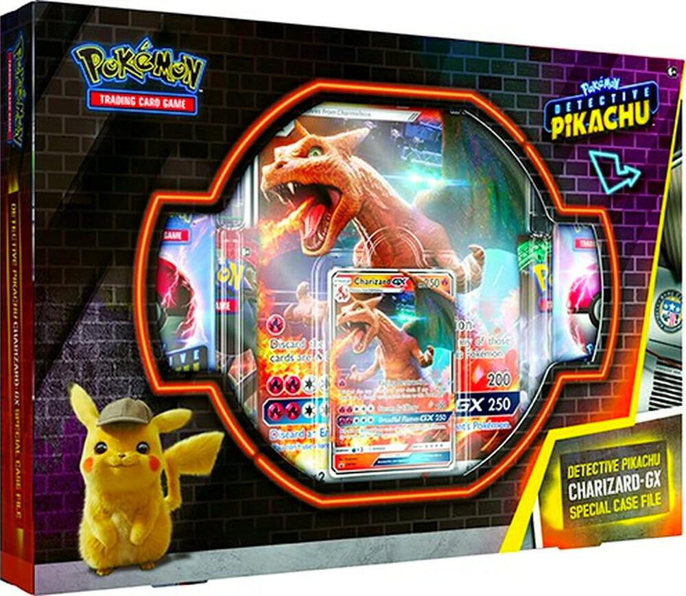 Detective Pikachu: Charizard GX Special Case File card from Detective Pikachu