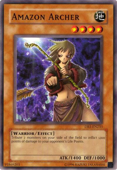 Amazon Archer DB1-EN233 card from Dark Beginning 1