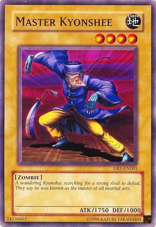 Master Kyonshee DR1-EN001 card from Dark Revelation Volume 1