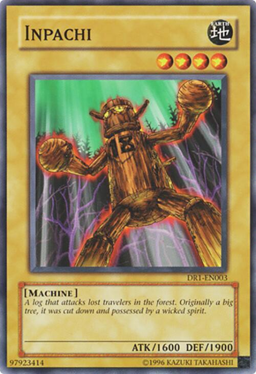 Inpachi DR1-EN003 card from Dark Revelation Volume 1