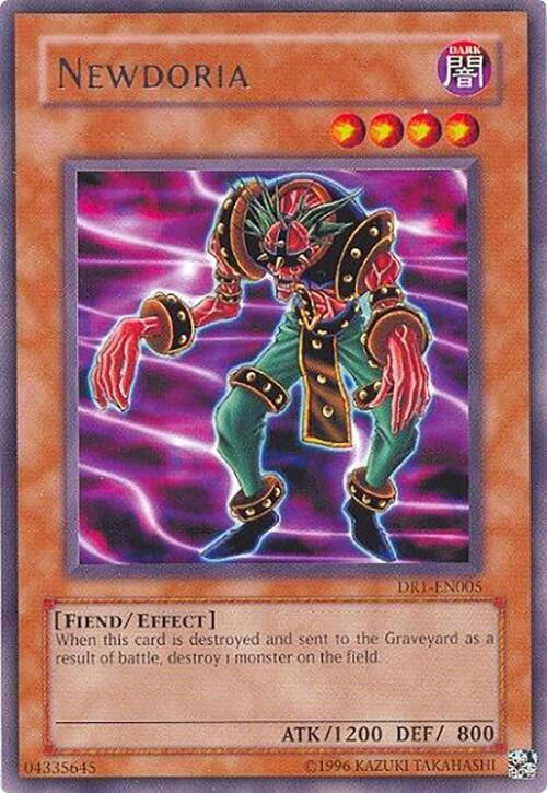 Newdoria DR1-EN005 card from Dark Revelation Volume 1