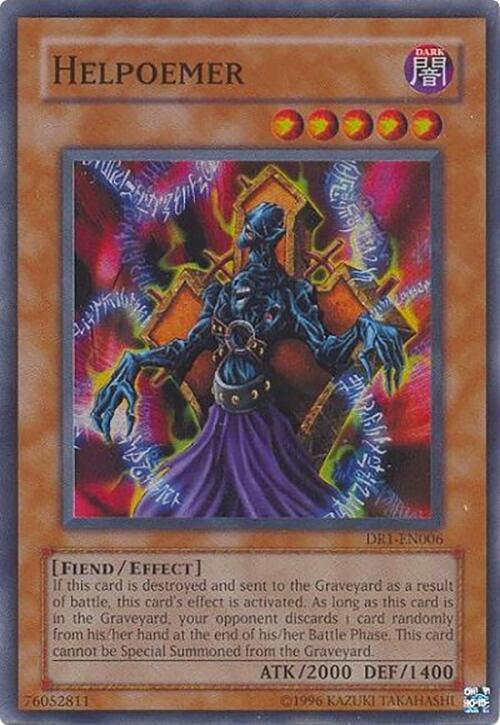 Helpoemer DR1-EN006 card from Dark Revelation Volume 1