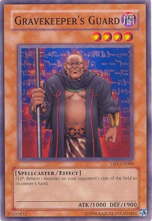 Gravekeeper's Guard DR1-EN009 card from Dark Revelation Volume 1