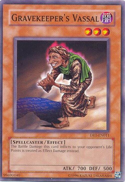 Gravekeeper's Vassal DR1-EN011 card from Dark Revelation Volume 1