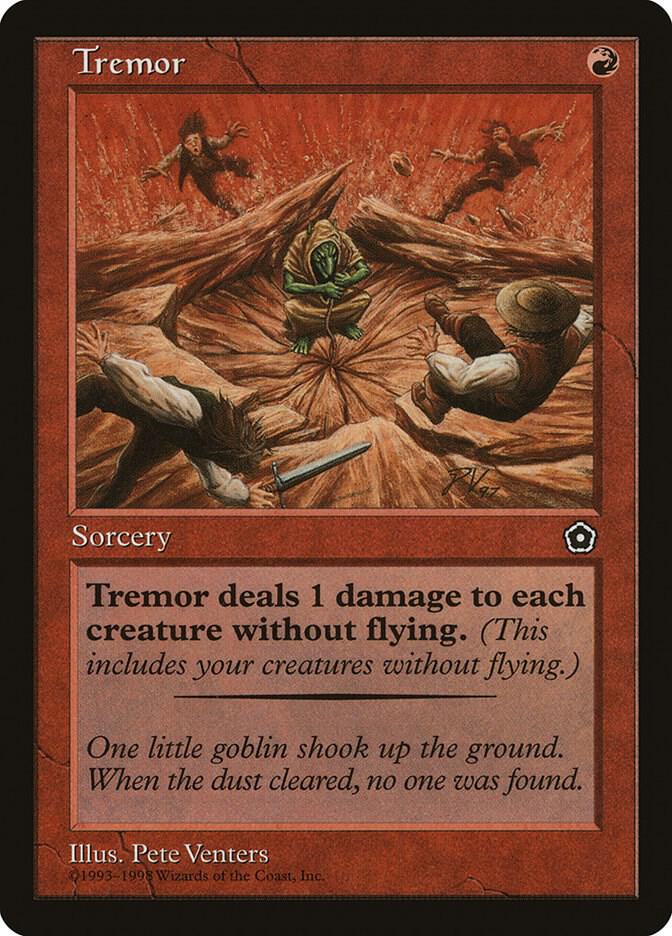 Tremor card from Portal Second Age