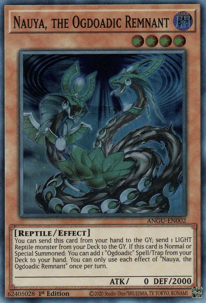 Nauya, the Ogdoadic Remnant ANGU-EN002 card from Ancient Guardians