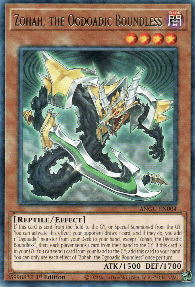 Zohah, the Ogdoadic Boundless ANGU-EN004 card from Ancient Guardians