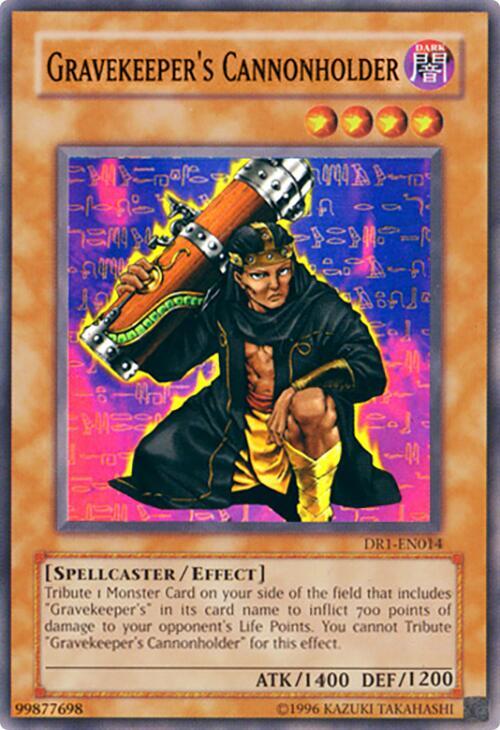 Gravekeeper's Cannonholder DR1-EN014 card from Dark Revelation Volume 1