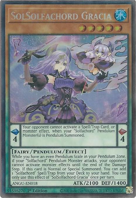 SolSolfachord Gracia (CR) ANGU-EN018 card from Ancient Guardians