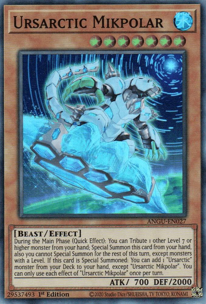 Ursarctic Mikpolar ANGU-EN027 card from Ancient Guardians