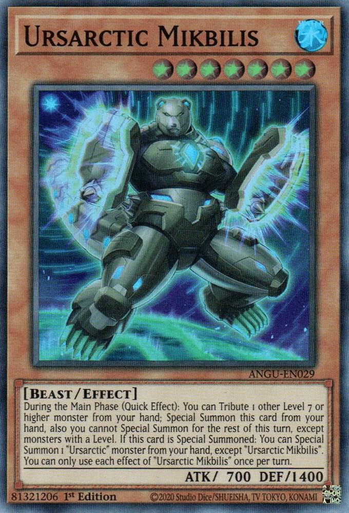 Ursarctic Mikbilis ANGU-EN029 card from Ancient Guardians