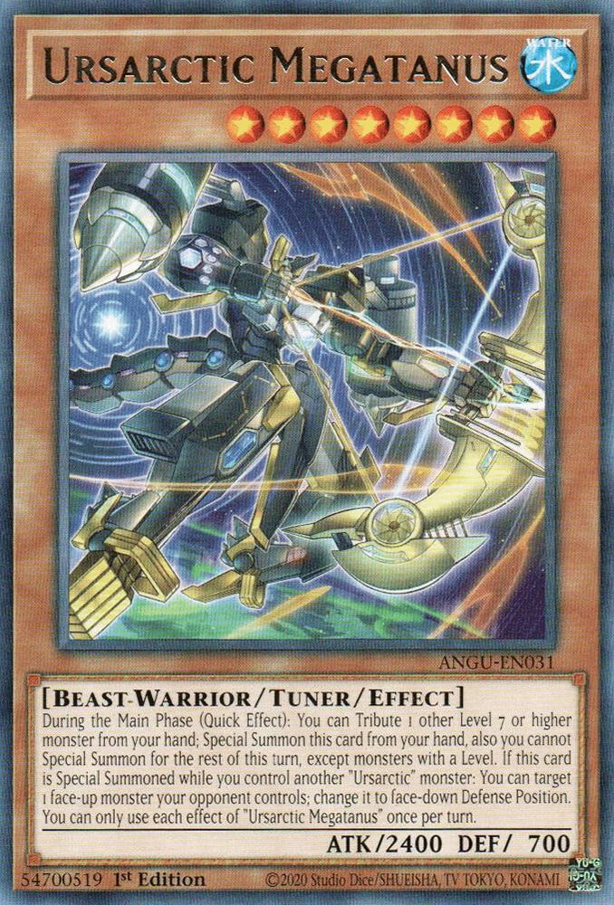 Ursarctic Megatanus ANGU-EN031 card from Ancient Guardians