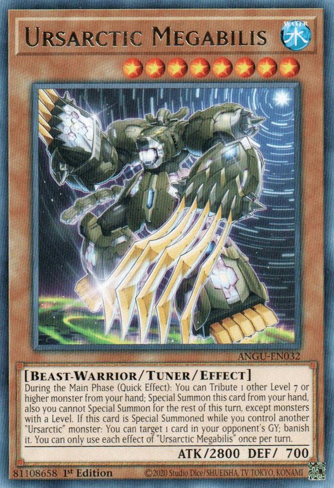 Ursarctic Megabilis ANGU-EN032 card from Ancient Guardians