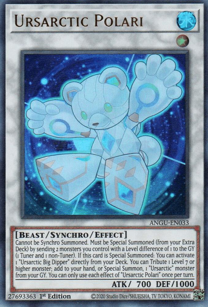 Ursarctic Polari ANGU-EN033 card from Ancient Guardians
