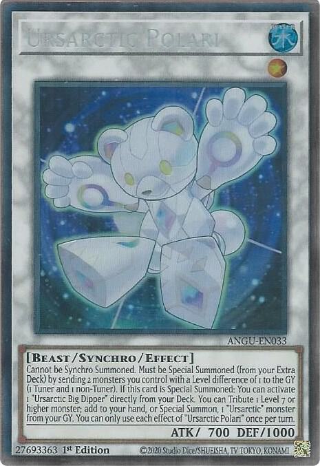 Ursarctic Polari (CR) ANGU-EN033 card from Ancient Guardians