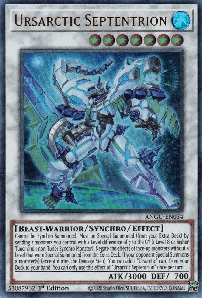 Ursarctic Septentrion ANGU-EN034 card from Ancient Guardians