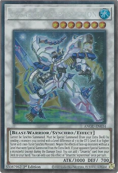 Ursarctic Septentrion (CR) ANGU-EN034 card from Ancient Guardians