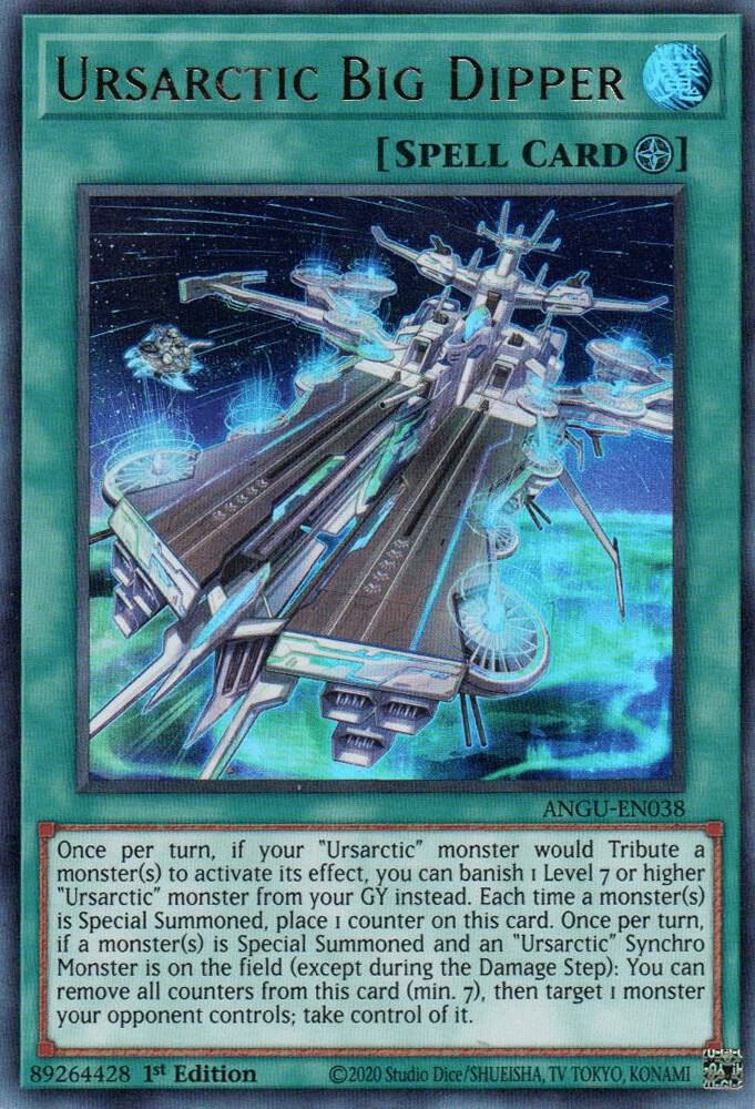 Ursarctic Big Dipper ANGU-EN038 card from Ancient Guardians