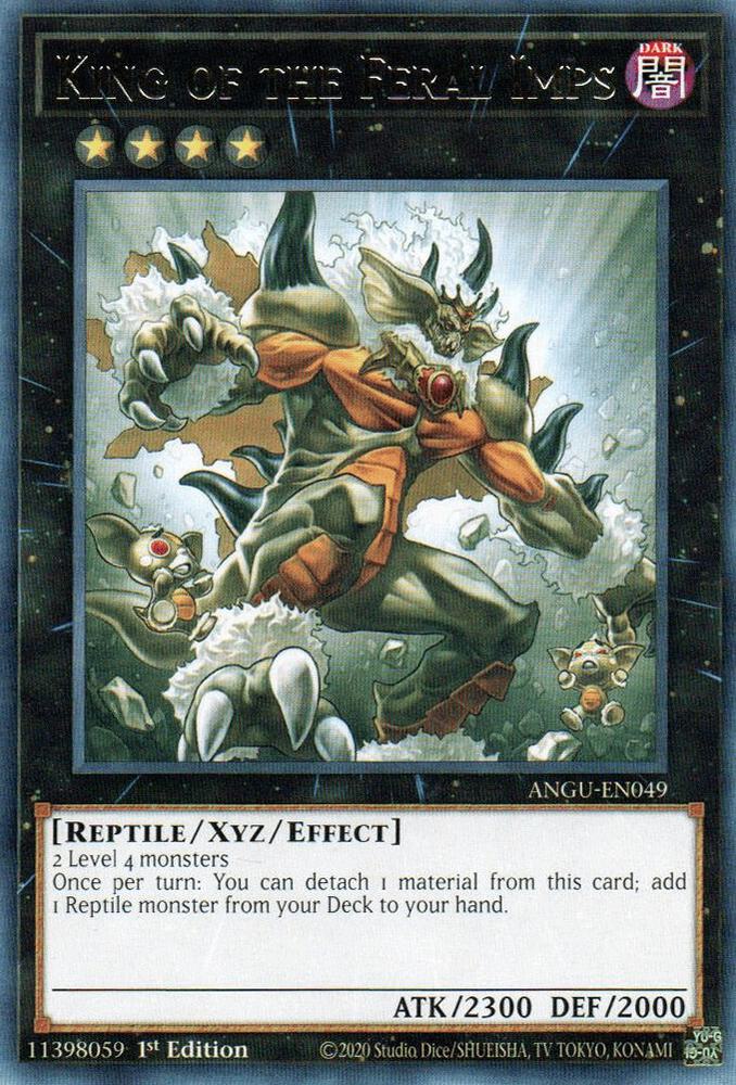 King of the Feral Imps ANGU-EN049 card from Ancient Guardians