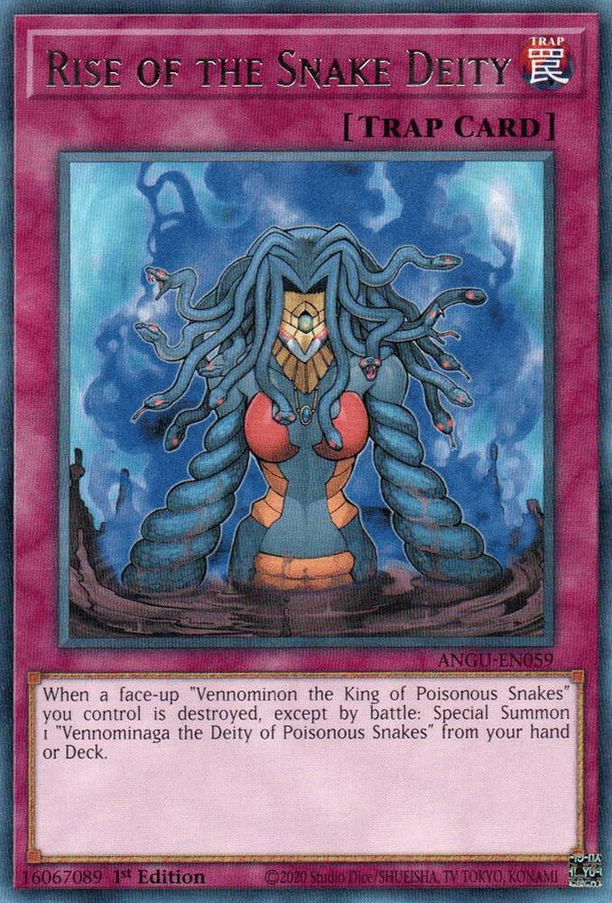 Rise of the Snake Deity ANGU-EN059 card from Ancient Guardians