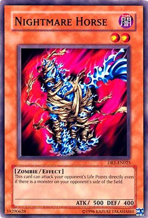 Nightmare Horse DR1-EN025 card from Dark Revelation Volume 1