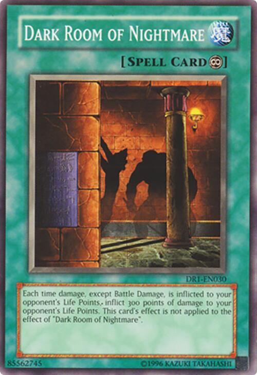 Dark Room of Nightmare DR1-EN030 card from Dark Revelation Volume 1