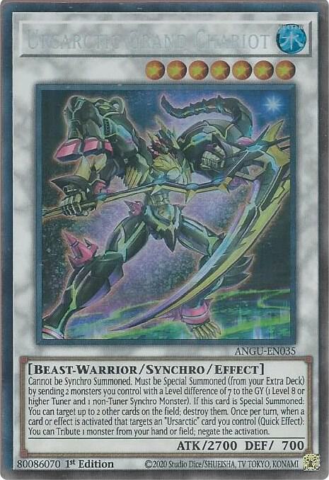Ursarctic Grand Chariot (CR) ANGU-EN035 card from Ancient Guardians
